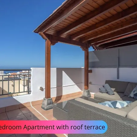 Stylish 2br With Fantastic Ocean Views And Wifi In Costa Adeje *