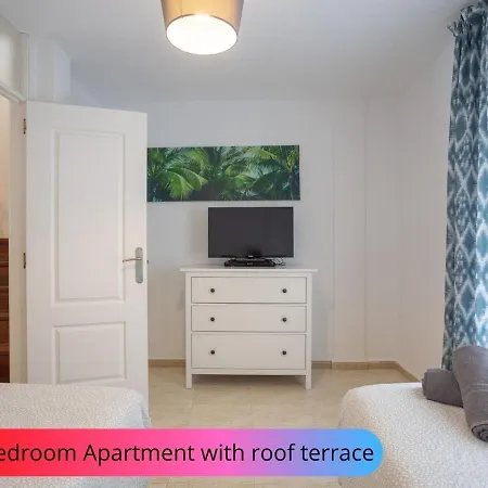 Apartment Stylish 2br With Fantastic Ocean Views And Wifi In Costa Adeje