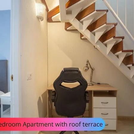 Апартаменты Stylish 2br With Fantastic Ocean Views And Wifi In Costa Adeje Кальяо-Сальвахе