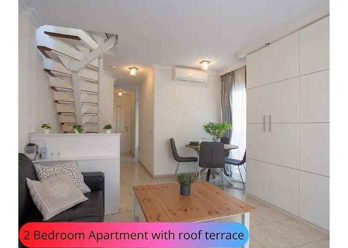 Stylish 2br With Fantastic Ocean Views And Wifi In Costa Adeje *