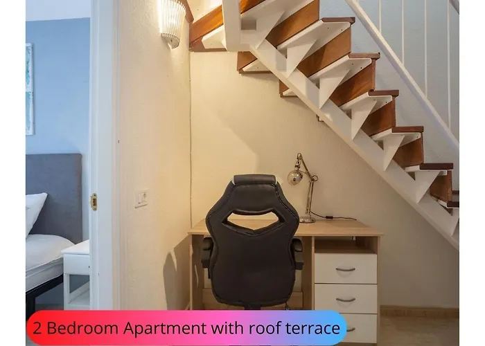 公寓 Stylish 2br With Fantastic Ocean Views And Wifi In Costa Adeje 卡亚俄萨尔瓦赫