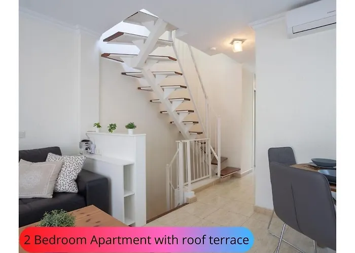 Stylish 2br With Fantastic Ocean Views And Wifi In Costa Adeje Apartman *