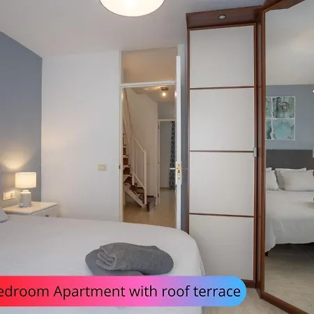 Stylish 2br With Fantastic Ocean Views And Wifi In Costa Adeje 아파트 *
